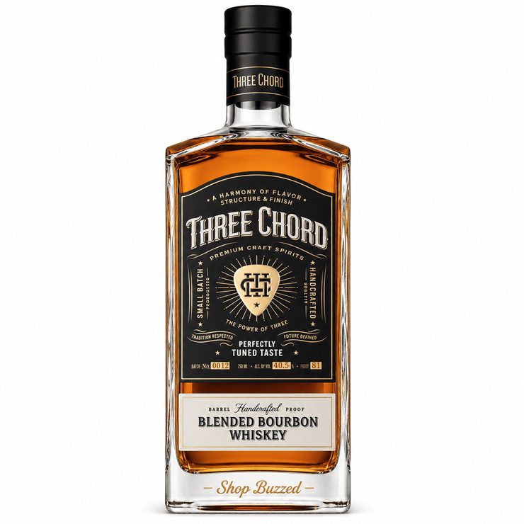 Three Chord Small Batch Blended Bourbon 750 ml - Shop Buzzed