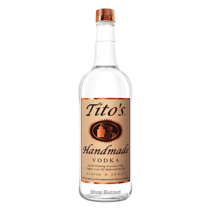 Tito's Handmade Vodka 1L - Shop Buzzed
