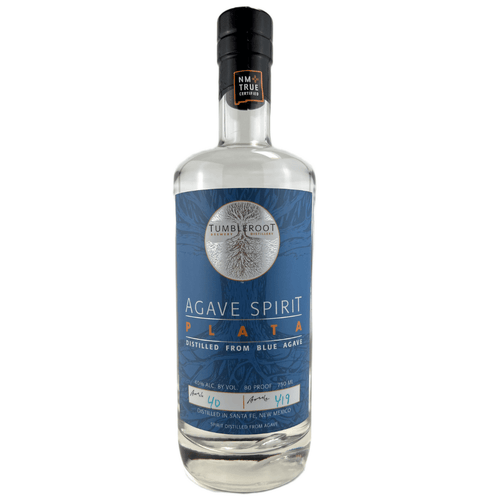 Tumbleroot Plata Agave spirit 750ml - Shop Buzzed