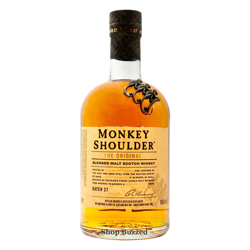 Monkey Shoulder Blended Malt Scotch Whisky 750ml