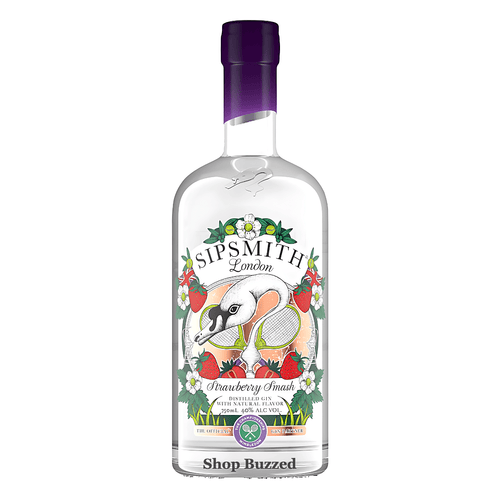 Sipsmith London Strawberry Smash Gin 750ml - Shop Buzzed