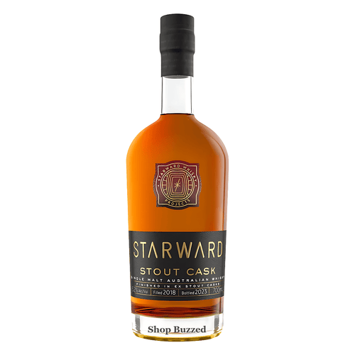 Starward Stout Cask Single Malt Australian Whiskey 5 year 700ml - Shop Buzzed