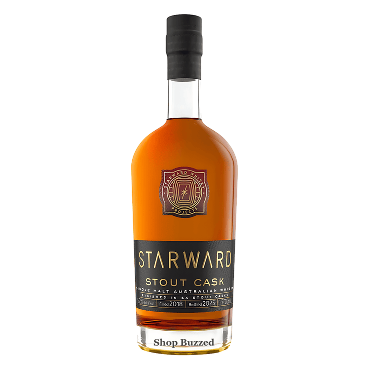 Starward Stout Cask Single Malt Australian Whiskey 5 year 700ml - Shop Buzzed