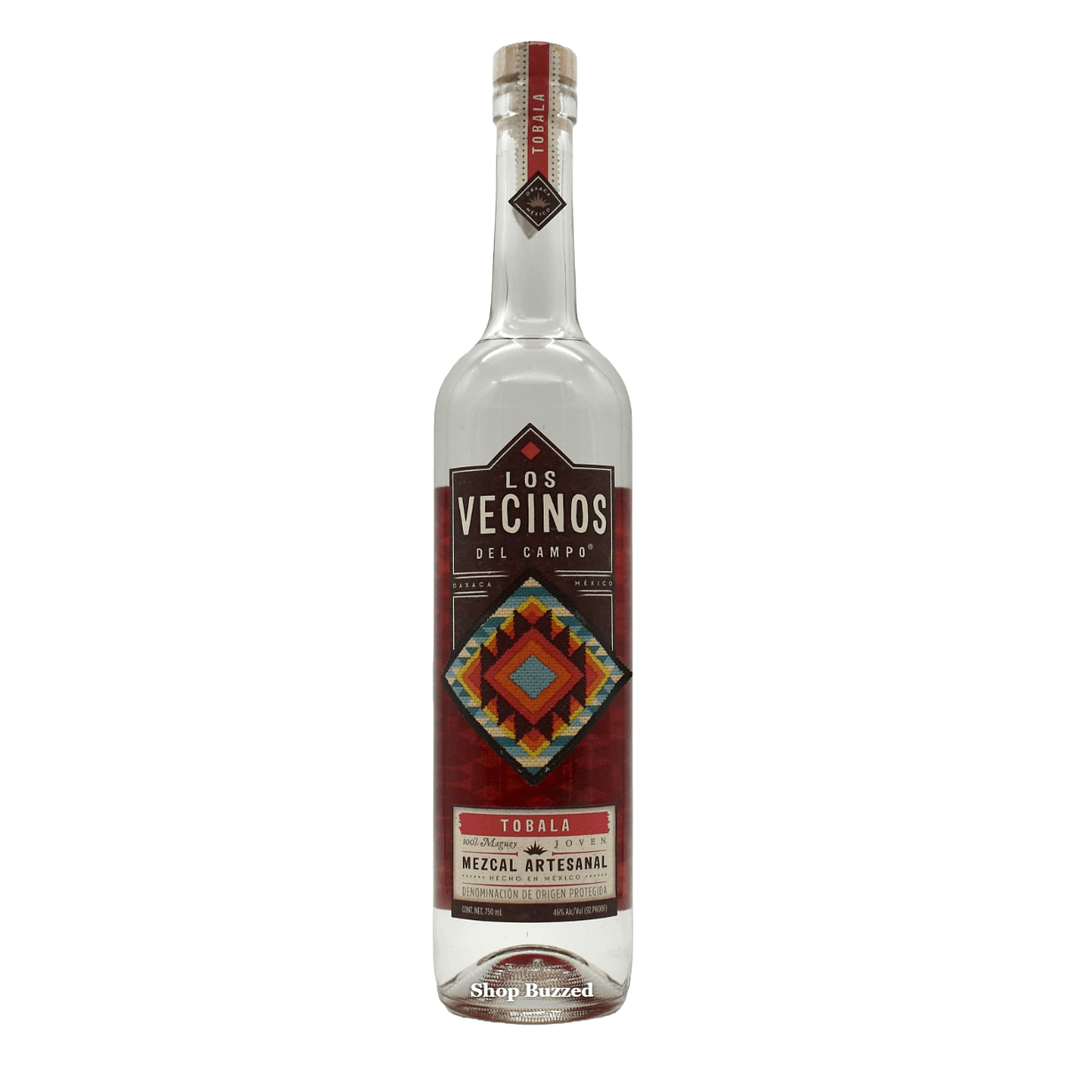 Los Vecinos Del Campo Tobala Mezcal Artesanal 750ml - Shop Buzzed
