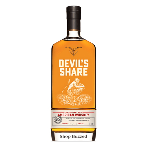 Cutwater Devils Share American Whiskey 4 year 750ml - Shop Buzzed