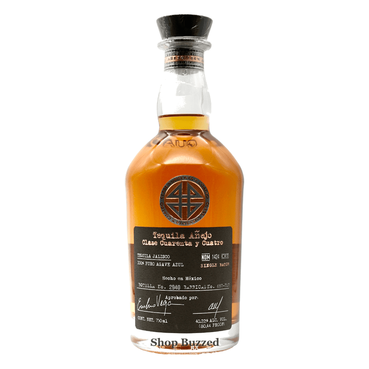 Clase Cuarenta Y Cuatro Anejo Single Batch 750ml - Shop Buzzed