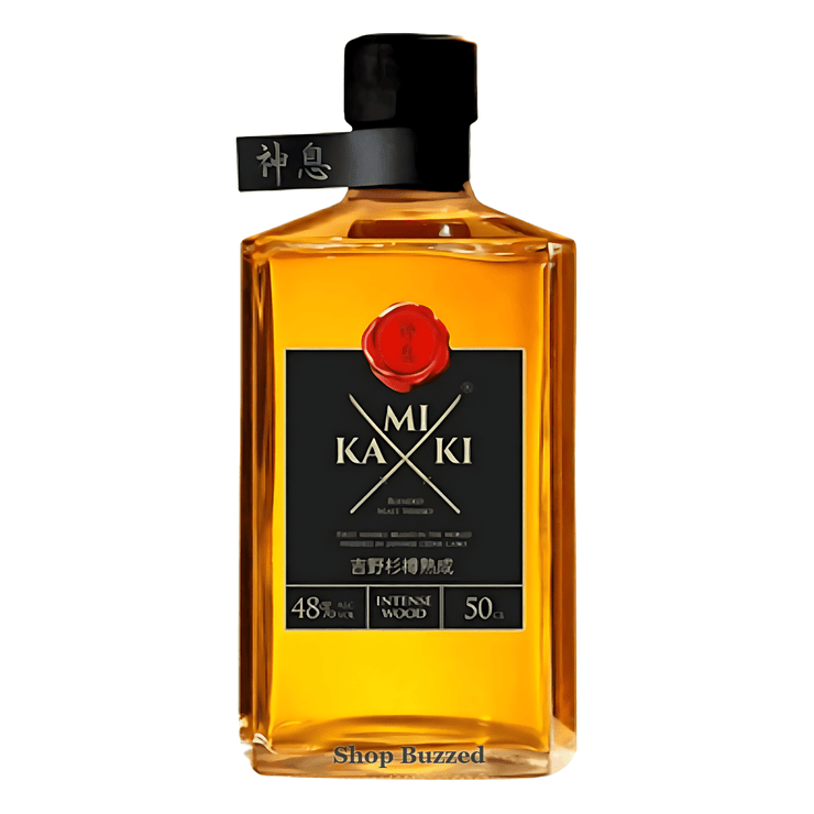 Kamiki Intense Japanese Maltage Finished in Cedar Cask Intense Wood Whiskey 750ml - Shop Buzzed