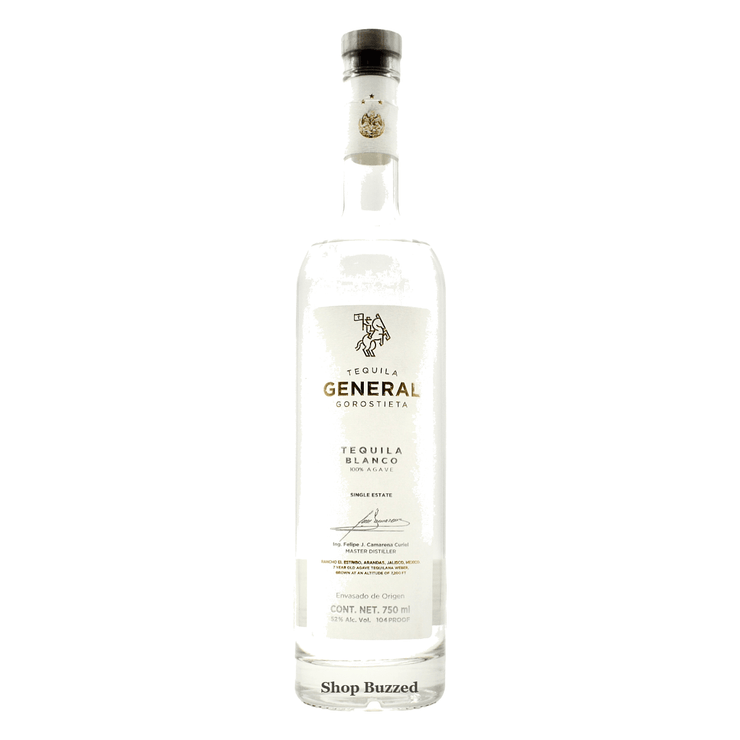 Tequila General Gorostieta Blanco High Proof Single Estate 750ml - Shop Buzzed