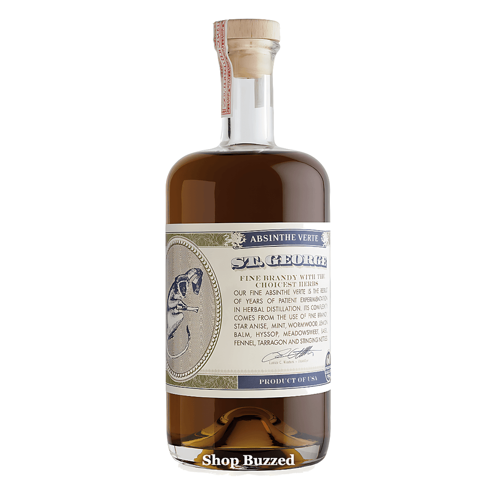 St. George Absinthe Verte 750ml - Shop Buzzed