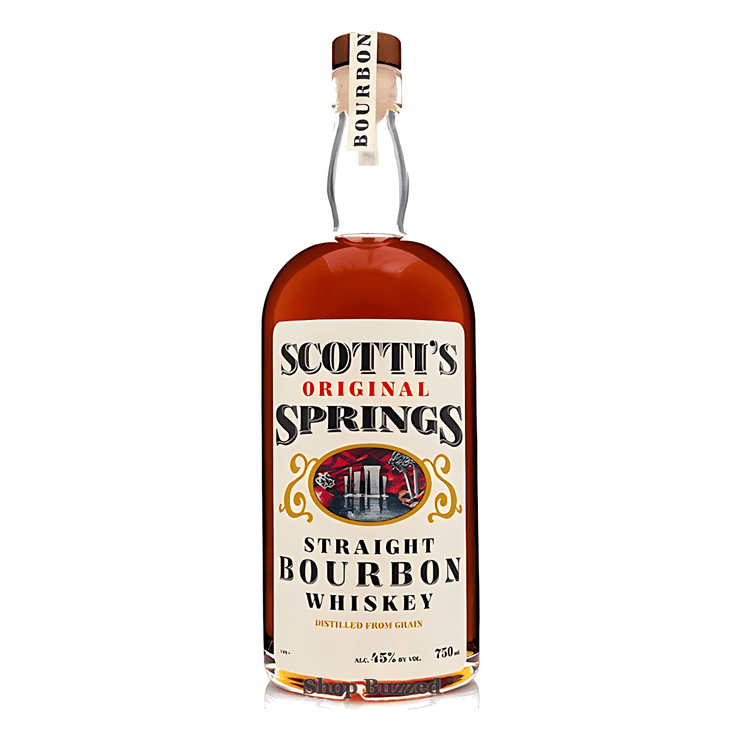 Scottis Original Springs Straight Bourbon Whiskey 750ml - Shop Buzzed