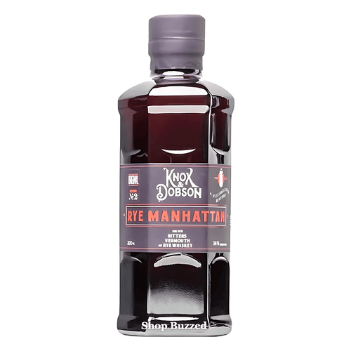 Knox and Dobson Rye Manhattan 200ml - Shop Buzzed