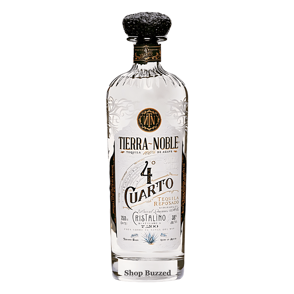 Tierra Noble 4 Cuarto Tequila Cristalino 750ml - Shop Buzzed