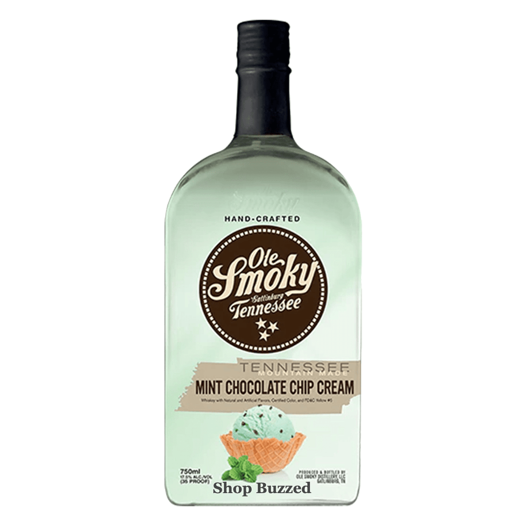 Ole Smoky Mint Chocolate Chip Cream 750ml - Shop Buzzed