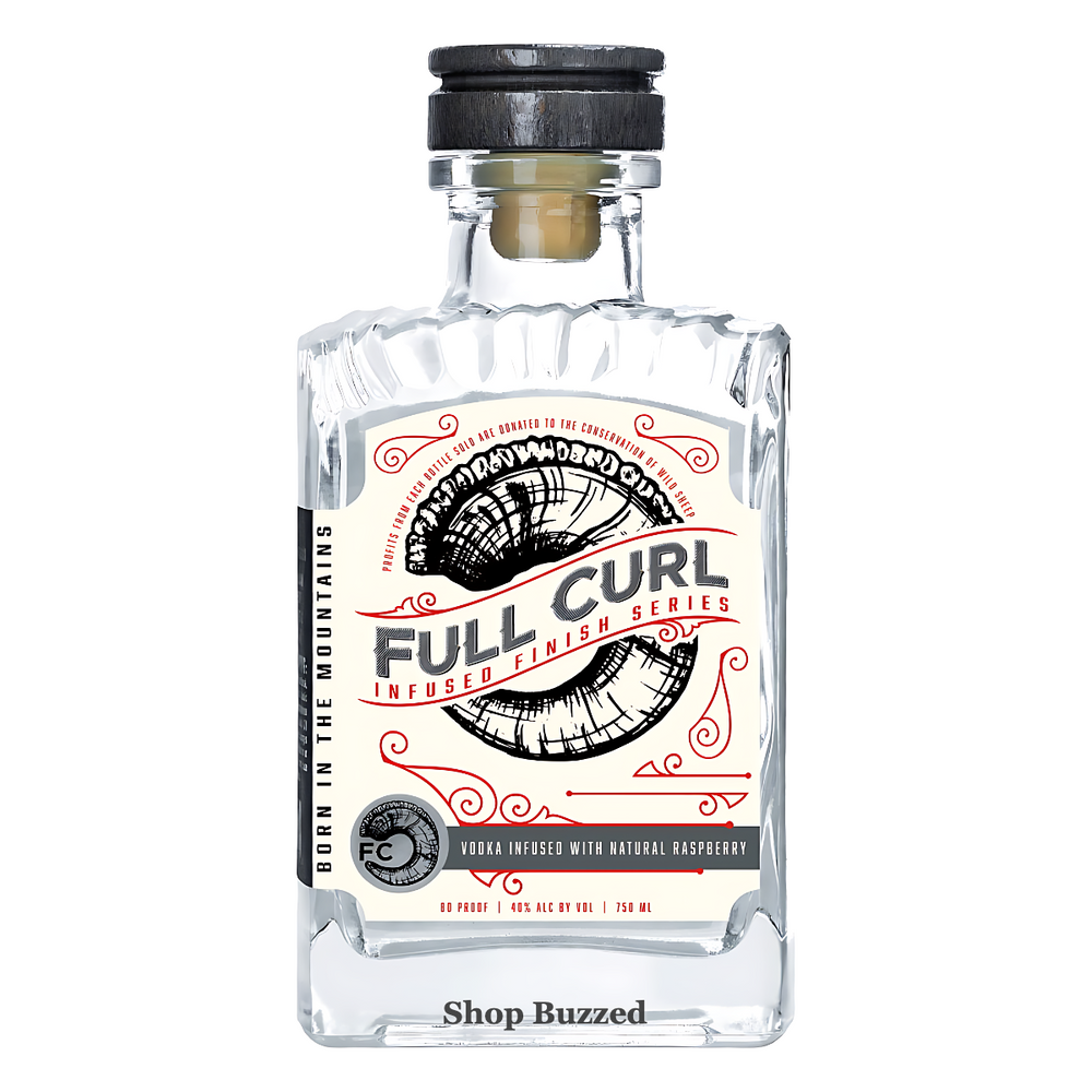 Full Curl Vodka Infused with Natural Raspberry 750ml