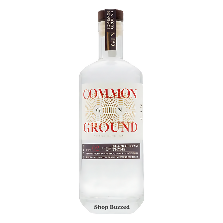 Common Ground Black Currant Thyme Gin Small Batch 750ml