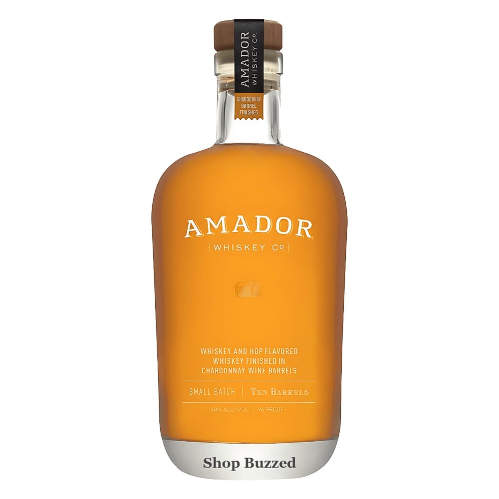 Amador Whiskey Co Limited Release Ten Barrels Small Batch Straight Hop-Flavored 750ml - Shop Buzzed