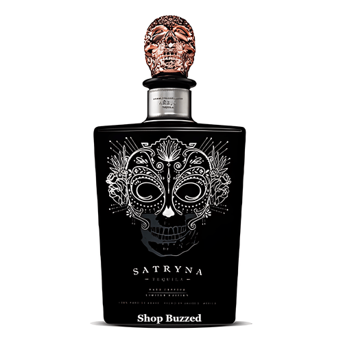 Satryna Tequila Anejo with Box 750ml - Shop Buzzed