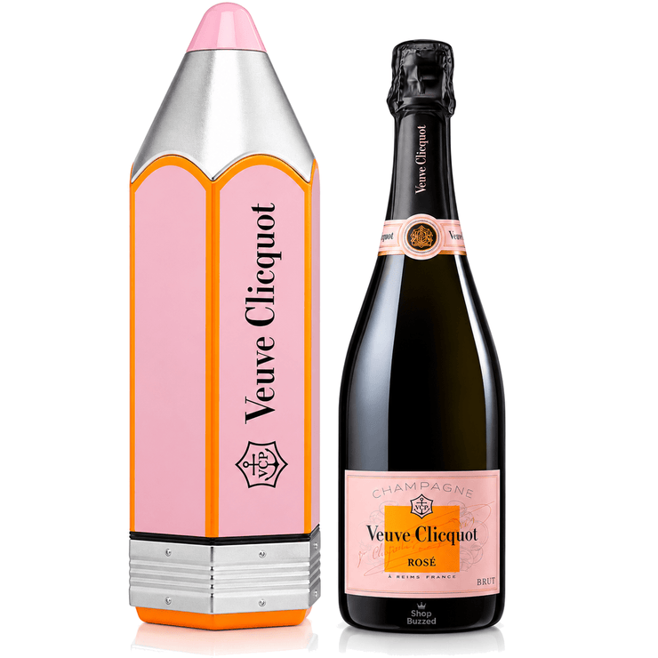 Veuve Clicquot Colorama Pencil Rosé Label 750ml - Shop Buzzed