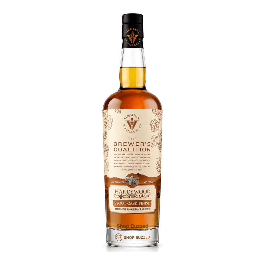 Virginia Distillery Co The Brewer's Coalition Hardywood Gingerbread Strout Cask Finish American Single Malt 700 ml - Shop Buzzed
