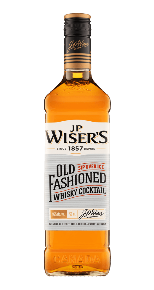 J.P. Wiser's Old Fashioned Whisky Cocktail 750ml - Shop Buzzed
