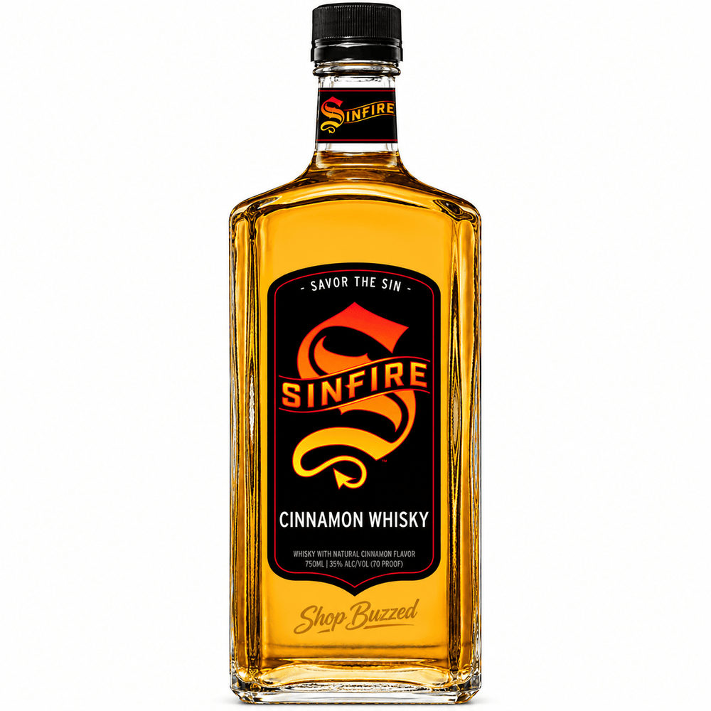 Sinfire Cinnamon Whisky 750ml - Shop Buzzed