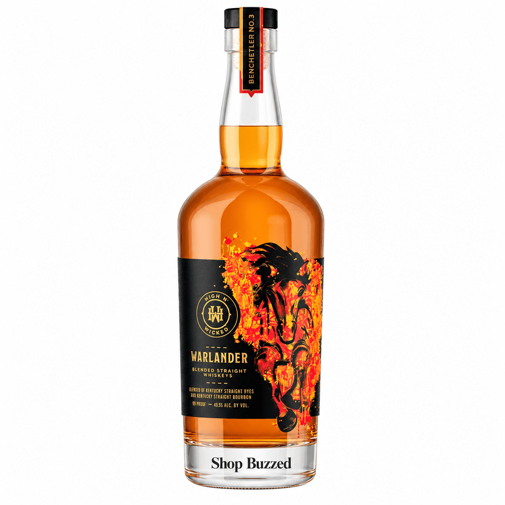 High n’ Wicked Warlander Blended Straight Whiskey 750ml - Shop Buzzed