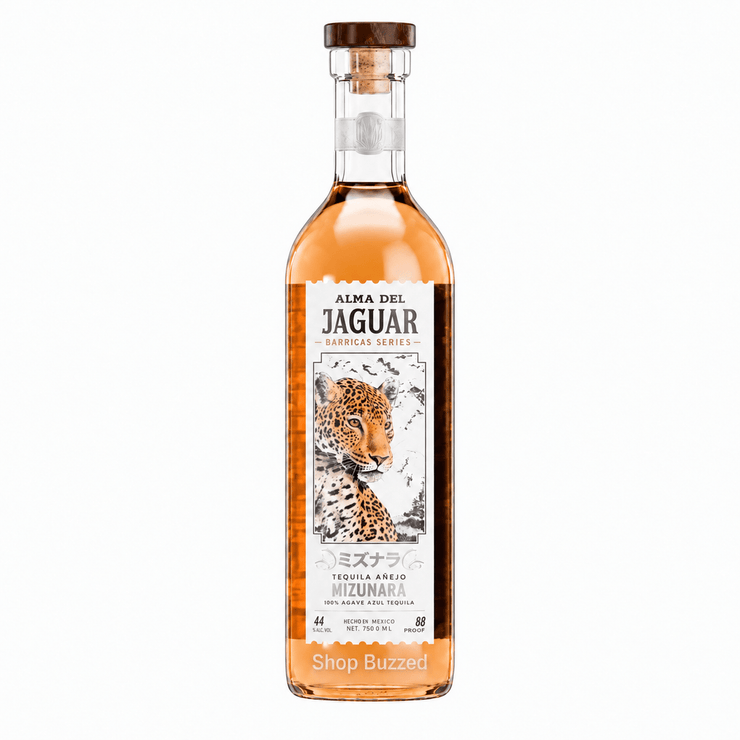 Alma del Jaguar Añejo Mizunara Cask 750ml - Shop Buzzed
