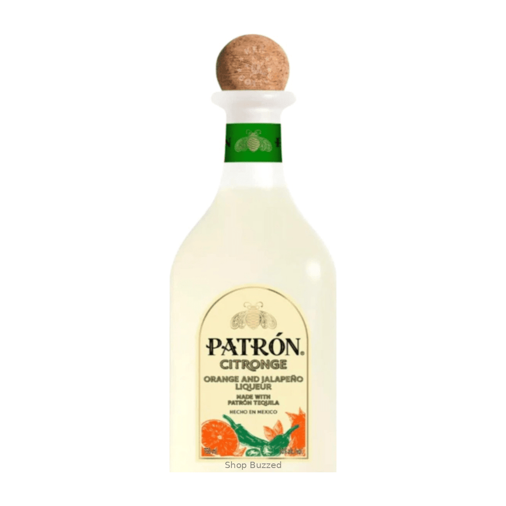 Patron Citronge Orange and Jalapeno Liqueur 750ml - Shop Buzzed