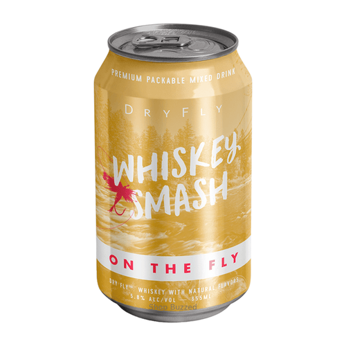 Dry Fly Whiskey Smash Canned Cocktail 4-Pack 355ml - Shop Buzzed