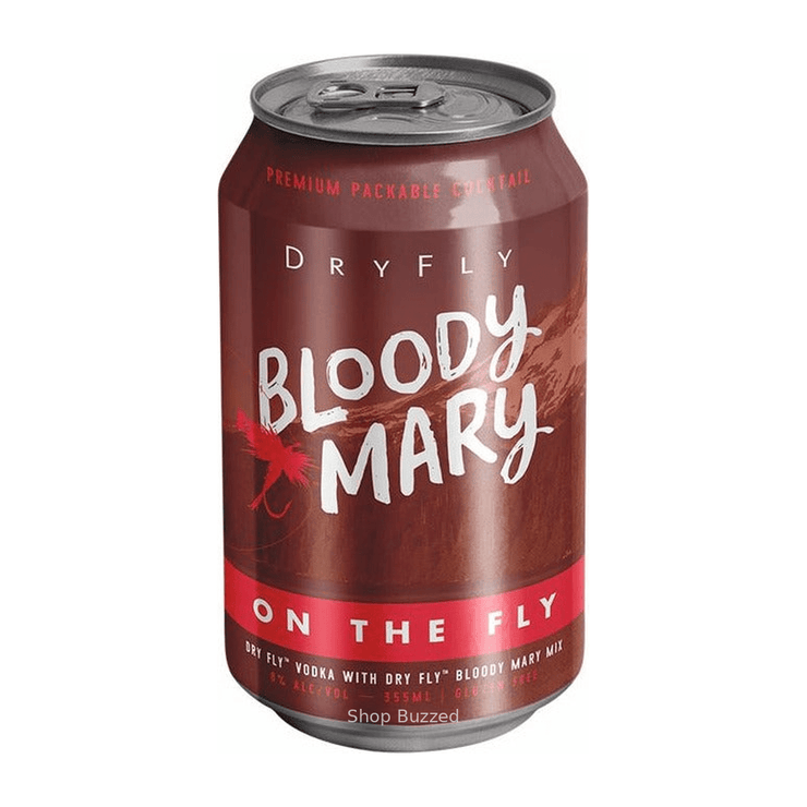 Dry Fly Bloody Mary Canned Cocktail 4-Pack 355ml - Shop Buzzed