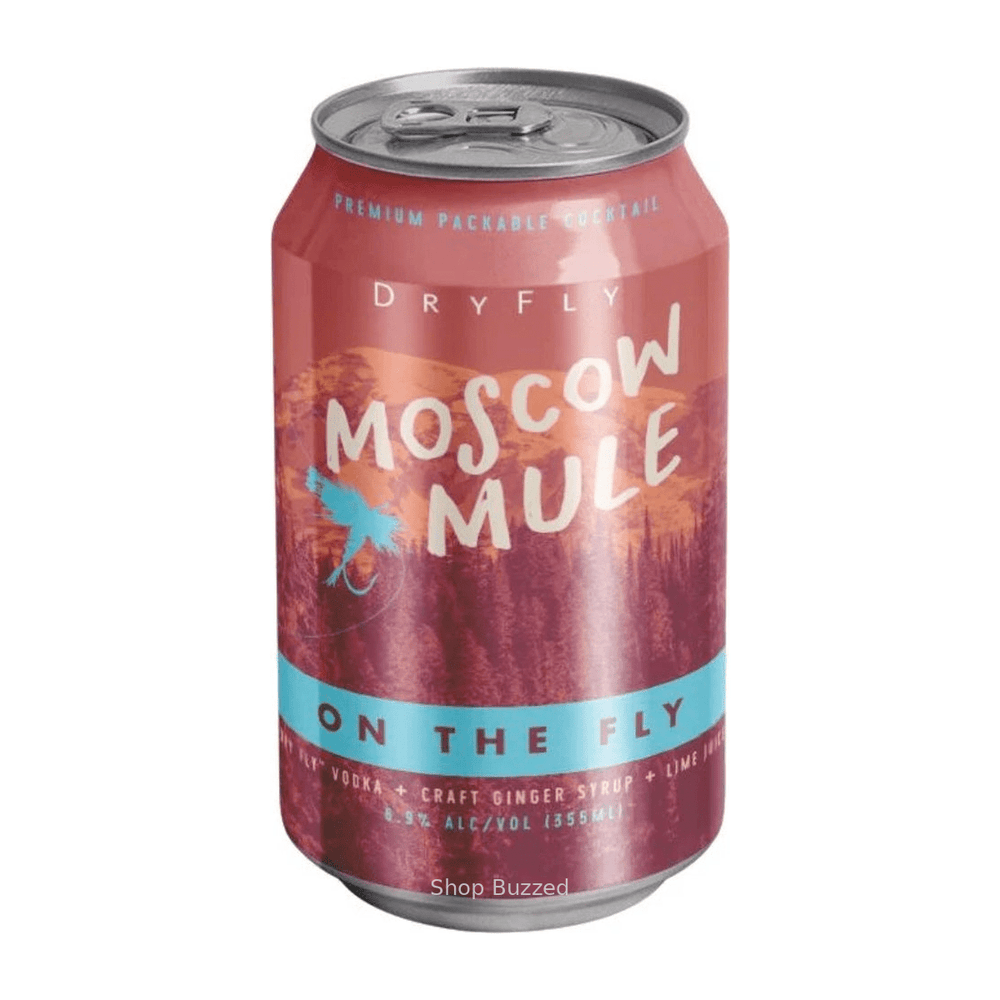 Dry Fly Moscow Mule Canned Cocktail 4-Pack 355ml - Shop Buzzed
