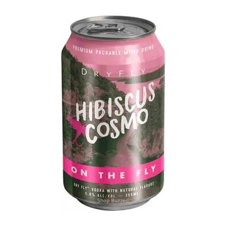 Dry Fly Hibiscus Cosmo Canned Cocktail 4-Pack 355ml - Shop Buzzed