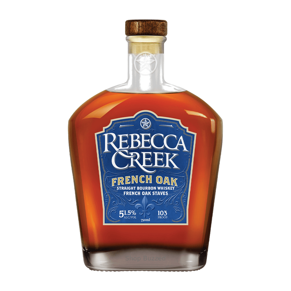 Rebecca Creek French Oak Straight Bourbon Whiskey 750ml - Shop Buzzed