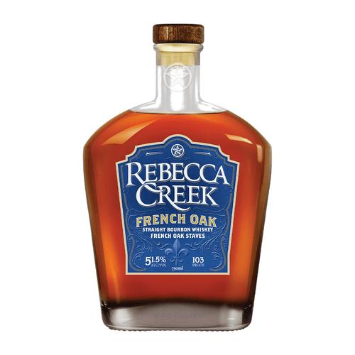 Rebecca Creek French Oak Straight Bourbon Whiskey 750ml - Shop Buzzed