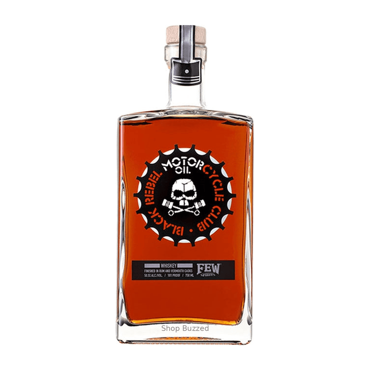 FEW Black Rebel Motorcycle Club Motor Oil Whiskey 750ml - Shop Buzzed