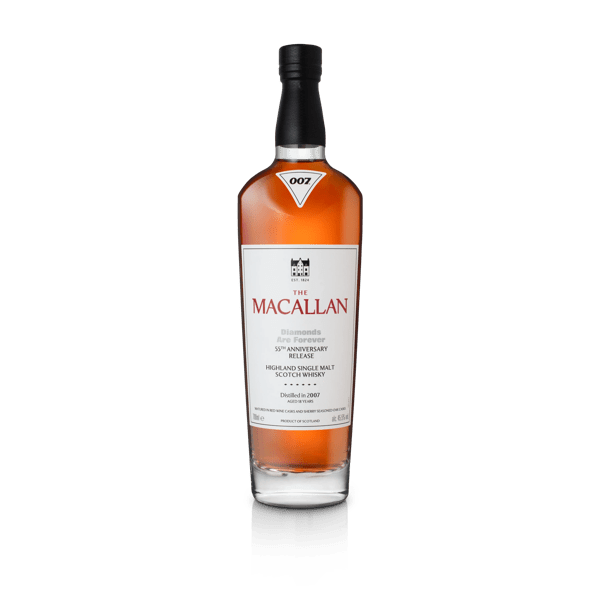 The Macallan Single Malt Scotch Whisky Diamonds are forever 55th Anniversary Release 700ml - Shop Buzzed
