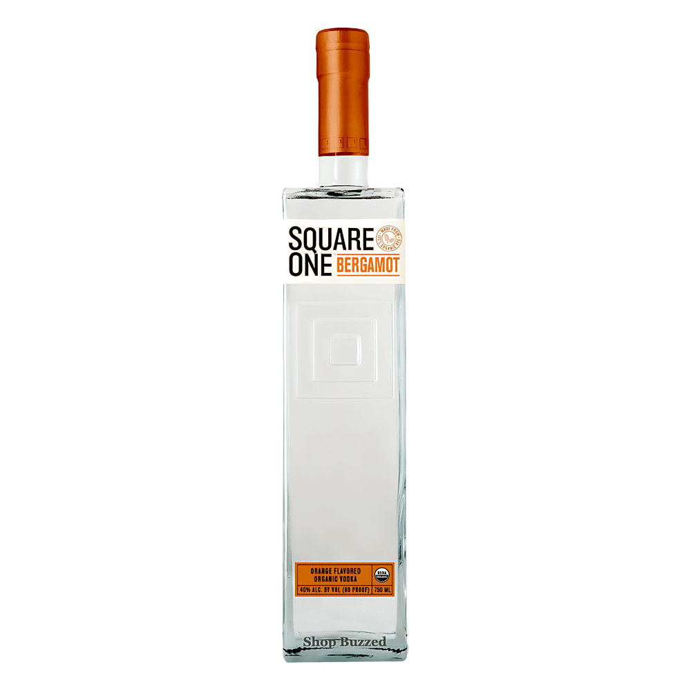 Square One Bergamot Orange Flavored Organic Vodka 750ml - Shop Buzzed