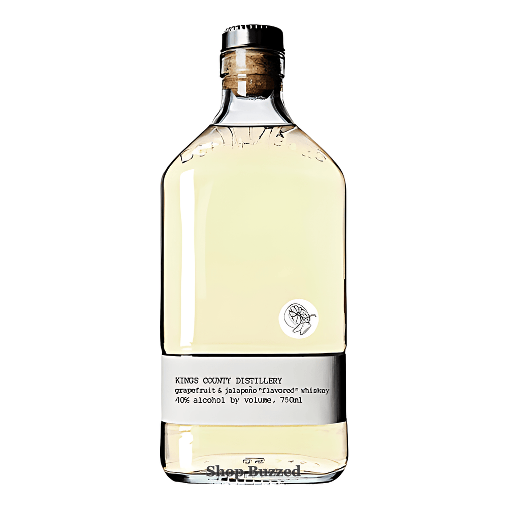 Kings County Distillery Grapefruit & Jalapeno Flavored Whiskey 750ml - Shop Buzzed