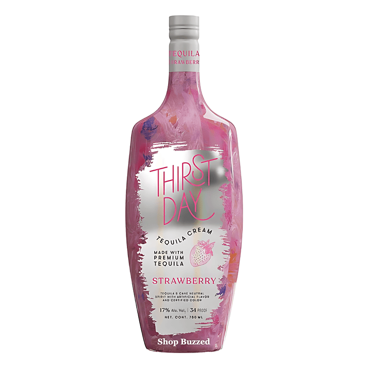 Thirstday Cream Strawberry 750ml - Shop Buzzed