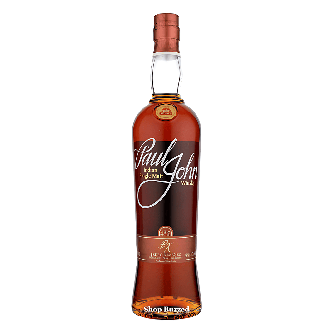 Paul John PX Pedro Ximenez Select Cask Indian Single Malt 750ml - Shop Buzzed