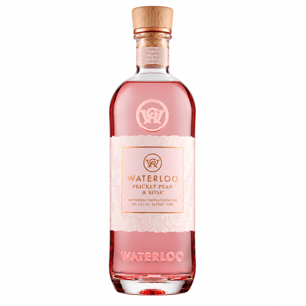 Waterloo Prickly Pear & Rose Gin 750ml - Shop Buzzed