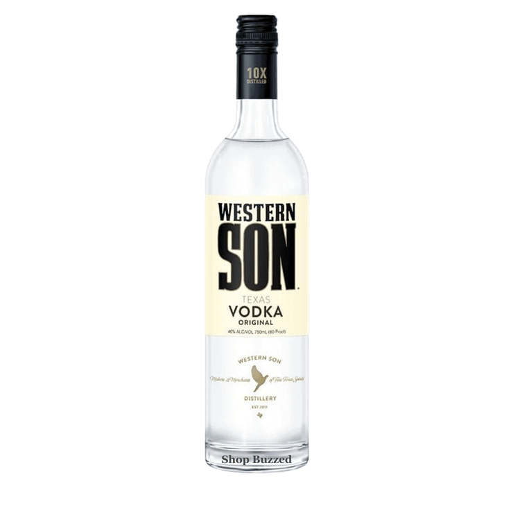 Western Son Original Vodka 750ml - Shop Buzzed