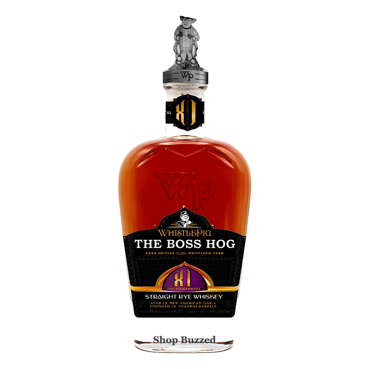 WhistlePig The Boss Hog XI The Juggernaut Straight Rye Whiskey 750ml - Shop Buzzed