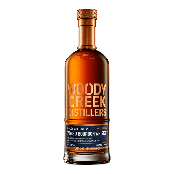 Woody Creek Distillers Colorado High Rye 70/30 Bourbon Whiskey 750ml - Shop Buzzed