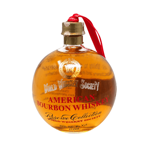 World Whiskey Society Christmas Balls Bourbon 375ml - Shop Buzzed