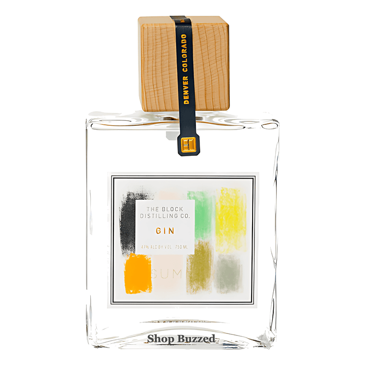 The Block Distilling Co Summer Gin 750ml - Shop Buzzed