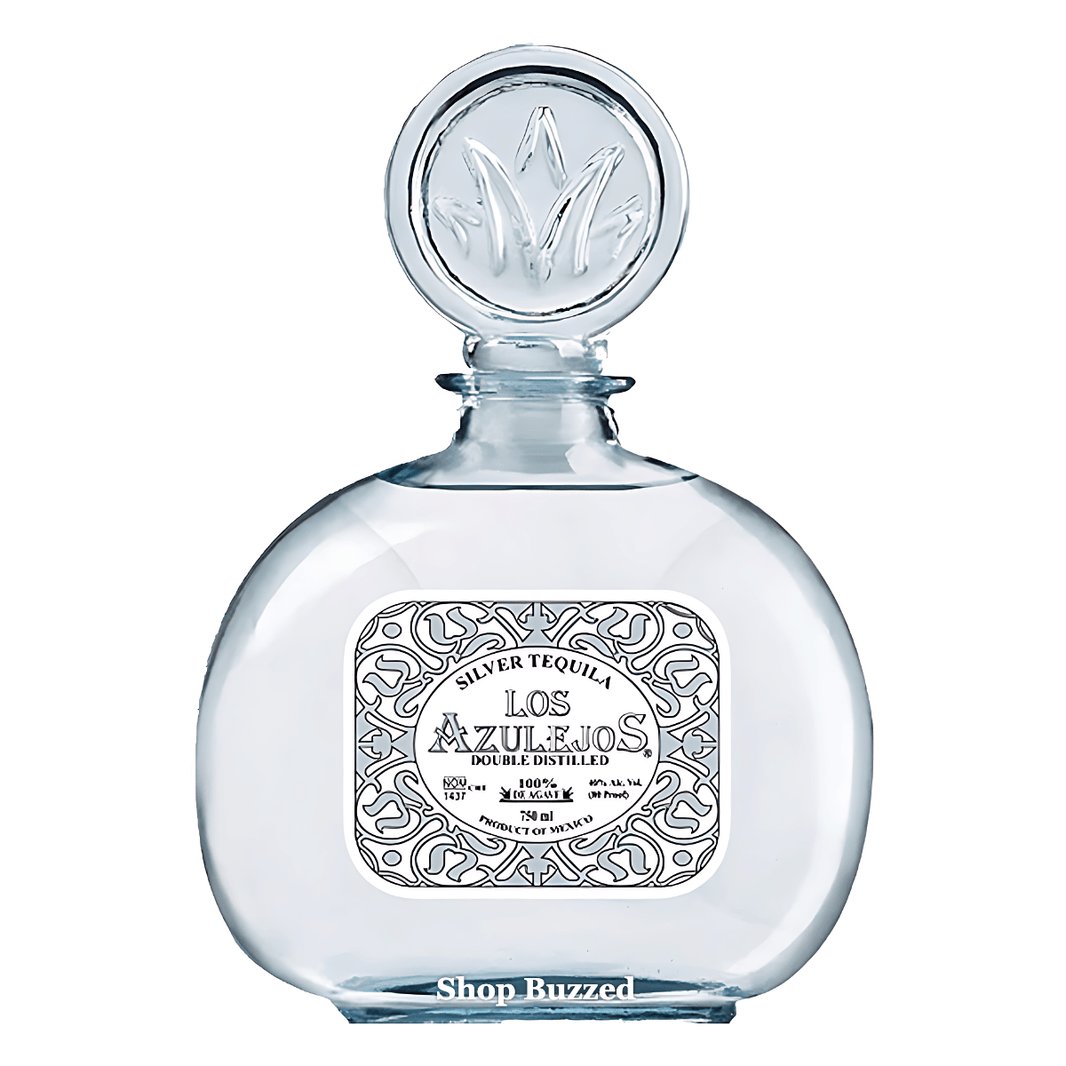 Azulejos Blanco Glass w Ceramic Label 750ml - Shop Buzzed