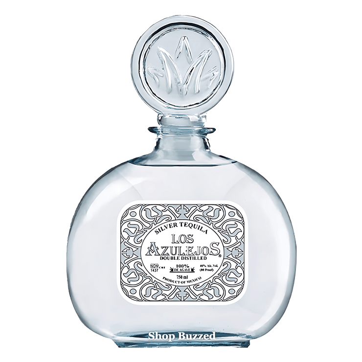 Azulejos Blanco Glass w Ceramic Label 750ml - Shop Buzzed