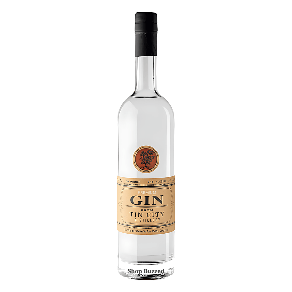 Tin City Gin 750ml - Shop Buzzed