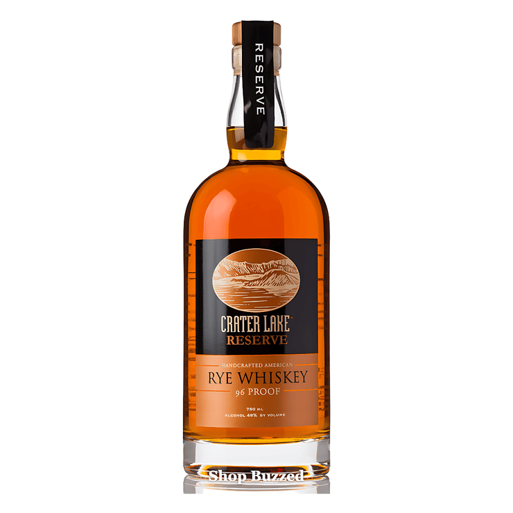 Crater Lake Reserve Rye Whiskey 96 Proof 750ml - Shop Buzzed
